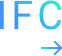 Икона с надпис IFC, обозначаваща работа с IFC формат за обмен на BIM данни