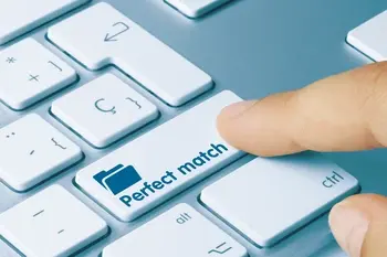 Бутон „Perfect match“ на клавиатура символизира идеалната съвместимост и точен подбор на компоненти в CADprofi Mechanical.